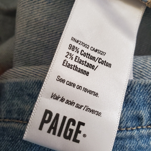 Paige Denim Button-Up Dress Mayslie Dress Hailey Denim Sz M - Picture 13 of 16